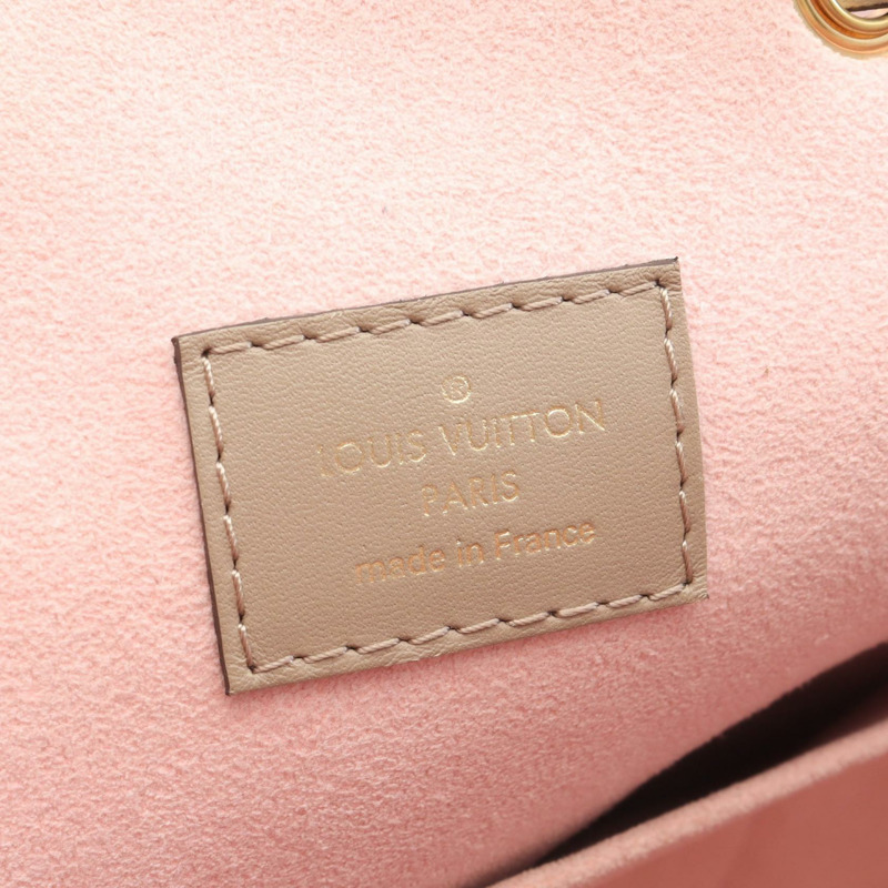 路易威登 Montsouris 小號背包背包 M45410 Monogram empreinte 米色 LV-3