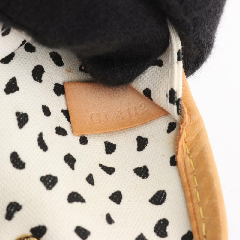 路易威登 Neverfull MM 手提單肩包 M40684 Monogram Wave 白色皮革-4