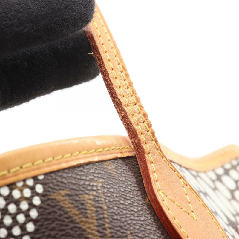 路易威登 Neverfull MM 手提單肩包 M40684 Monogram Wave 白色皮革-7