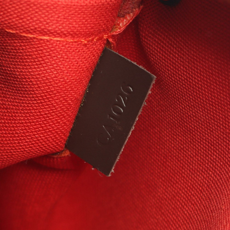 路易威登 Rivera MM 手提包 N41434 Damier 皮革棕色 Ebene 二手女士-4