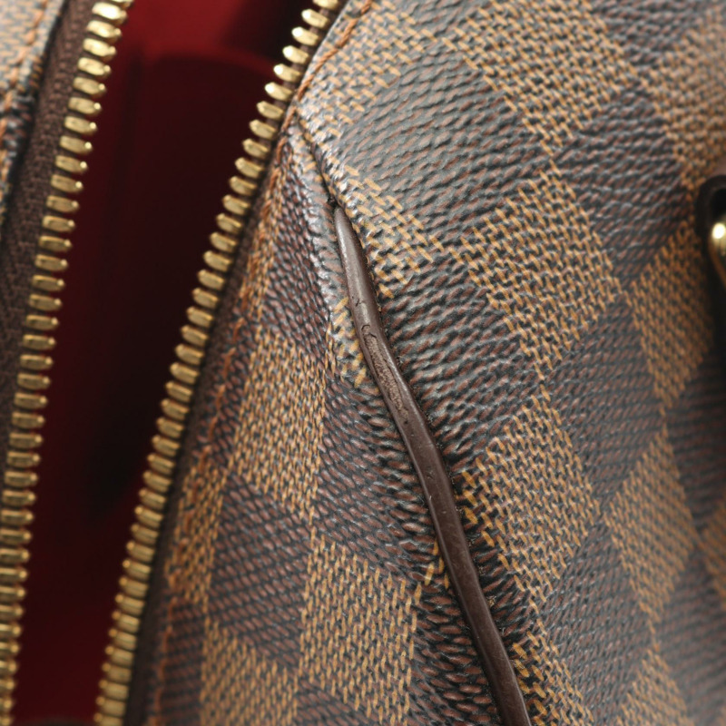 路易威登 Rivera MM 手提包 N41434 Damier 皮革棕色 Ebene 二手女士-5