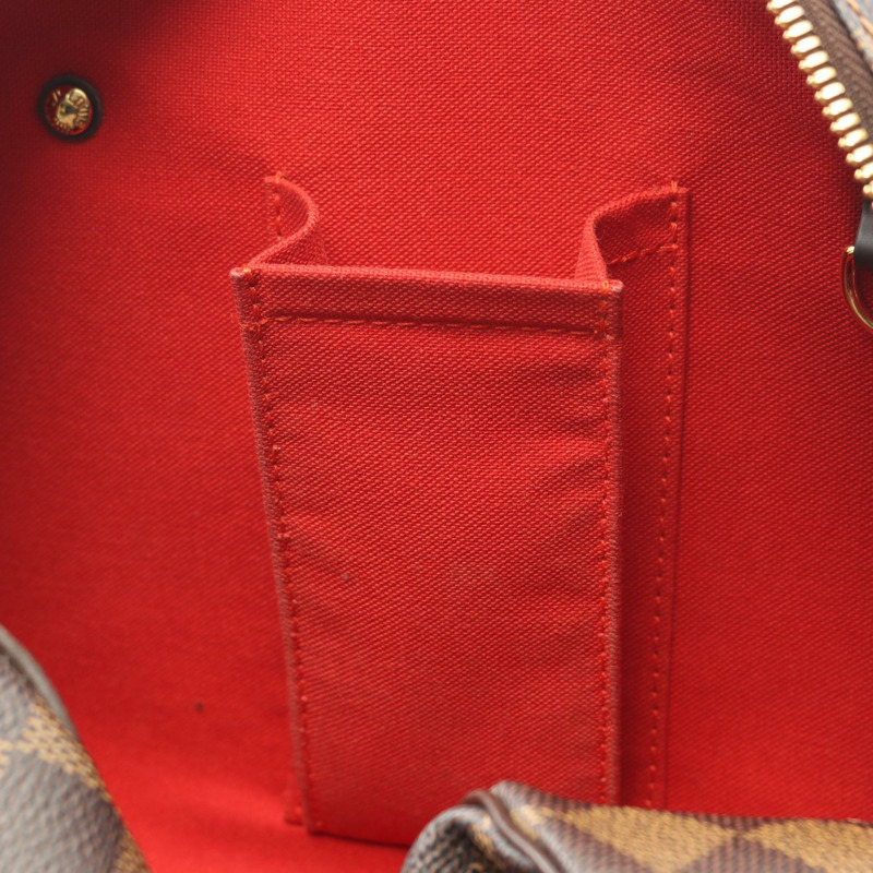 路易威登 Rivera MM 手提包 N41434 Damier 皮革棕色 Ebene 二手女士-10