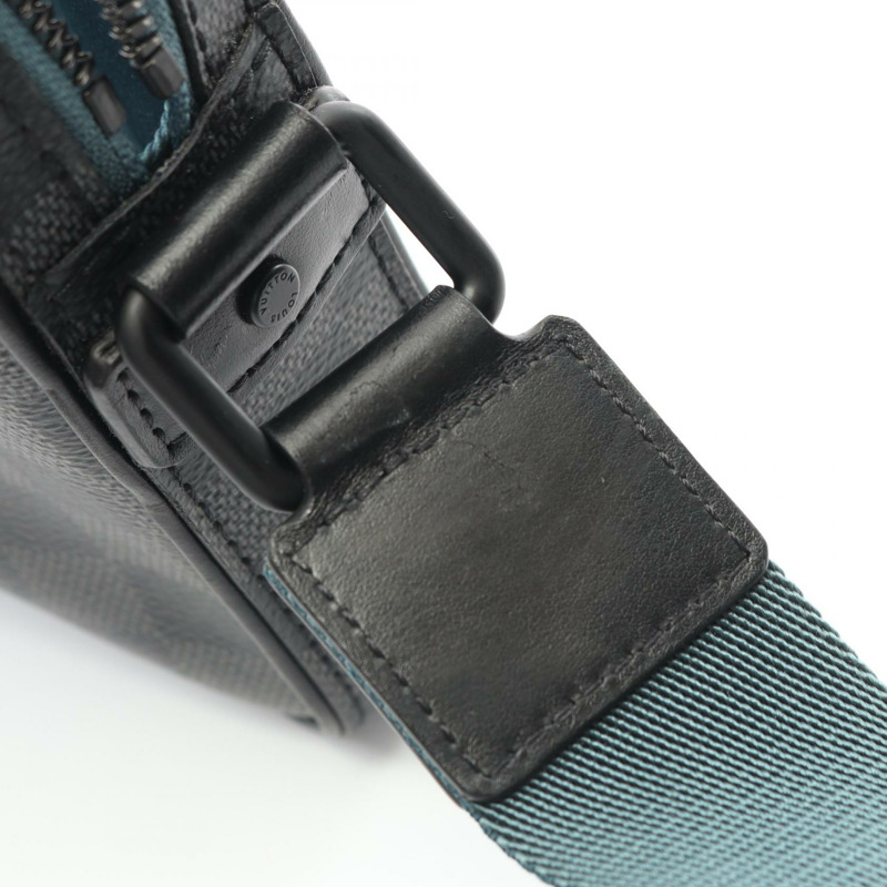 路易威登 Alpha 斜背包 N40188 Damier 石墨黑 二手 LV-6