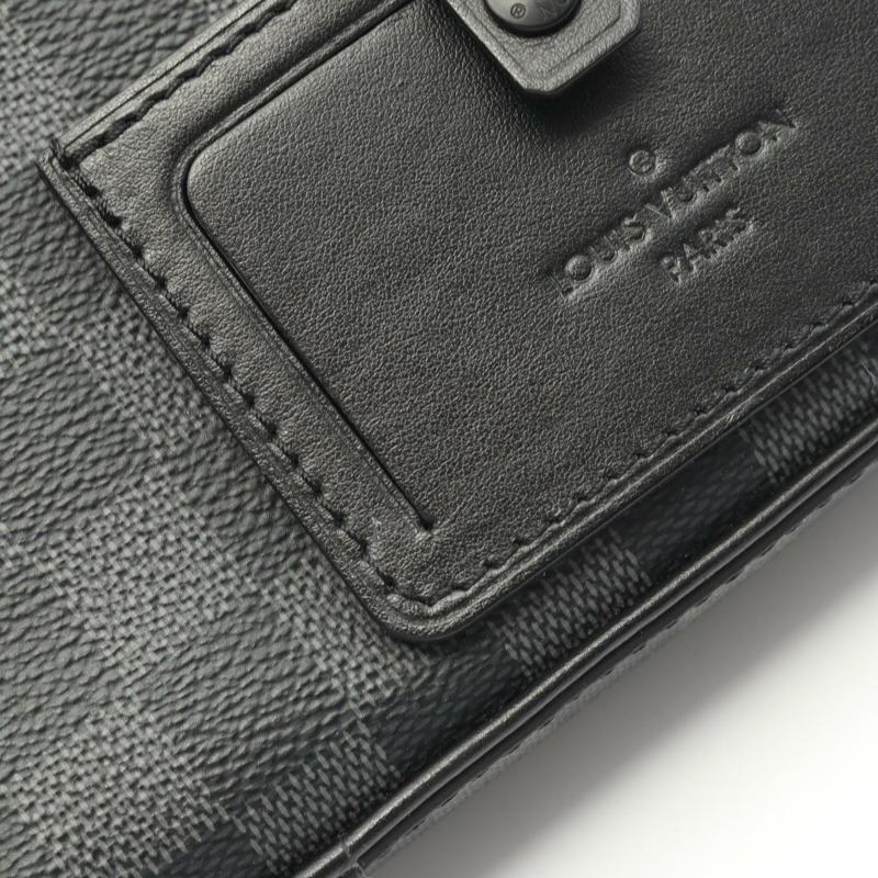 路易威登 Alpha 斜背包 N40188 Damier 石墨黑 二手 LV-8