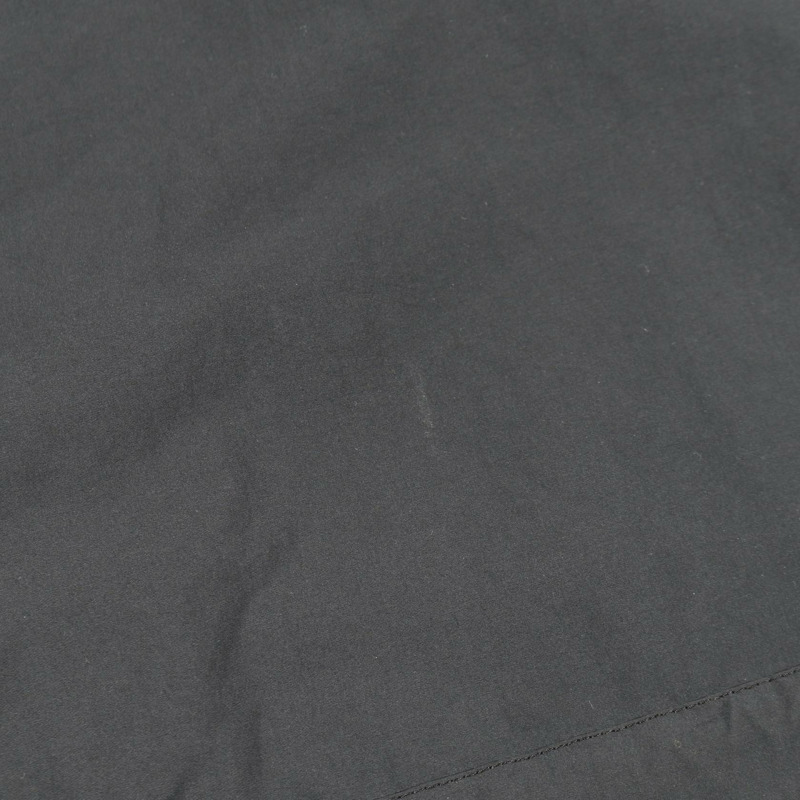 MONCLER ALCYONE 山地長款連帽夾克，尼龍聚酯混紡，黑色，二手，尺寸 3-7