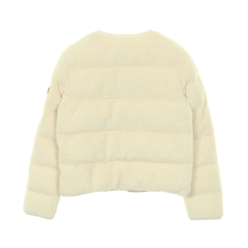 MONCLER FLOYRAC 羽絨短外套 #0 聚酯纖維 白色 二手 女款-1