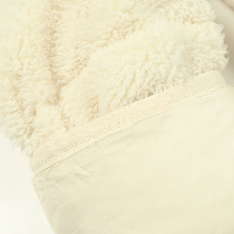 MONCLER FLOYRAC 羽絨短外套 #0 聚酯纖維 白色 二手 女款-8