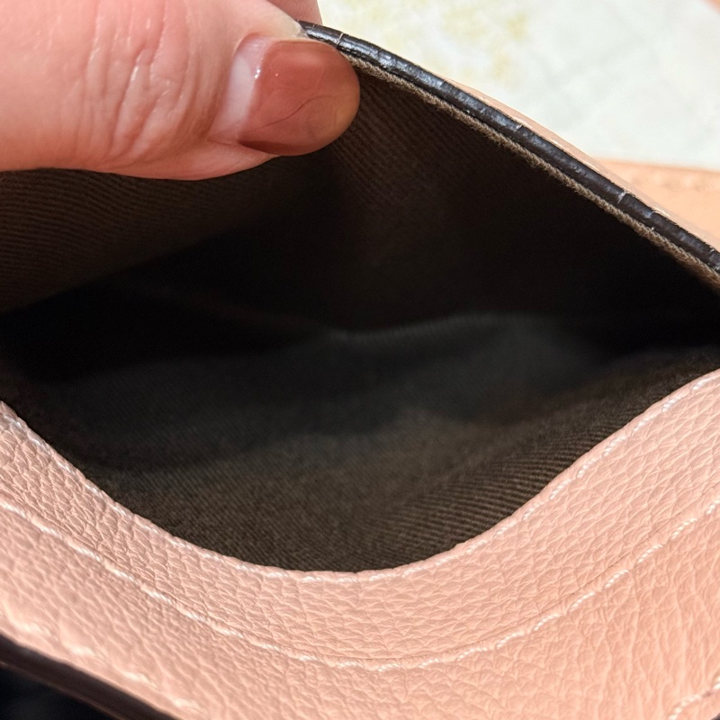 Chloe Marcie 牛皮掀蓋斜背鈴鼓包-裸色-6