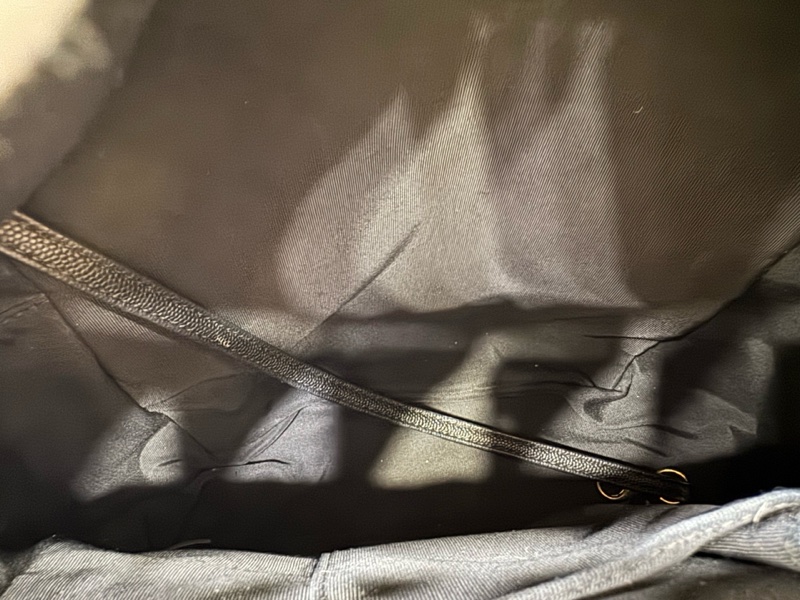 Chanel荔枝牛皮双肩包 卡 26开-15