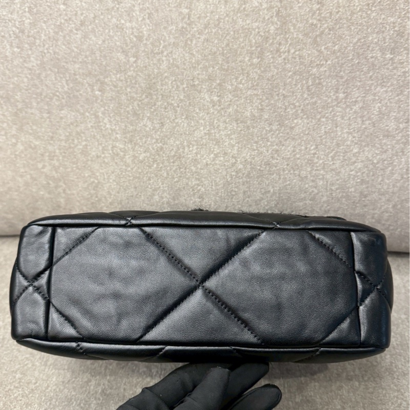 香奈兒19bag 黑銀-7