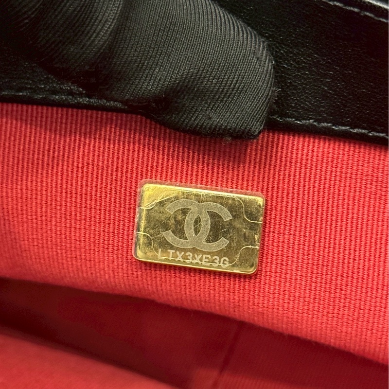 香奈兒19bag 黑銀-9