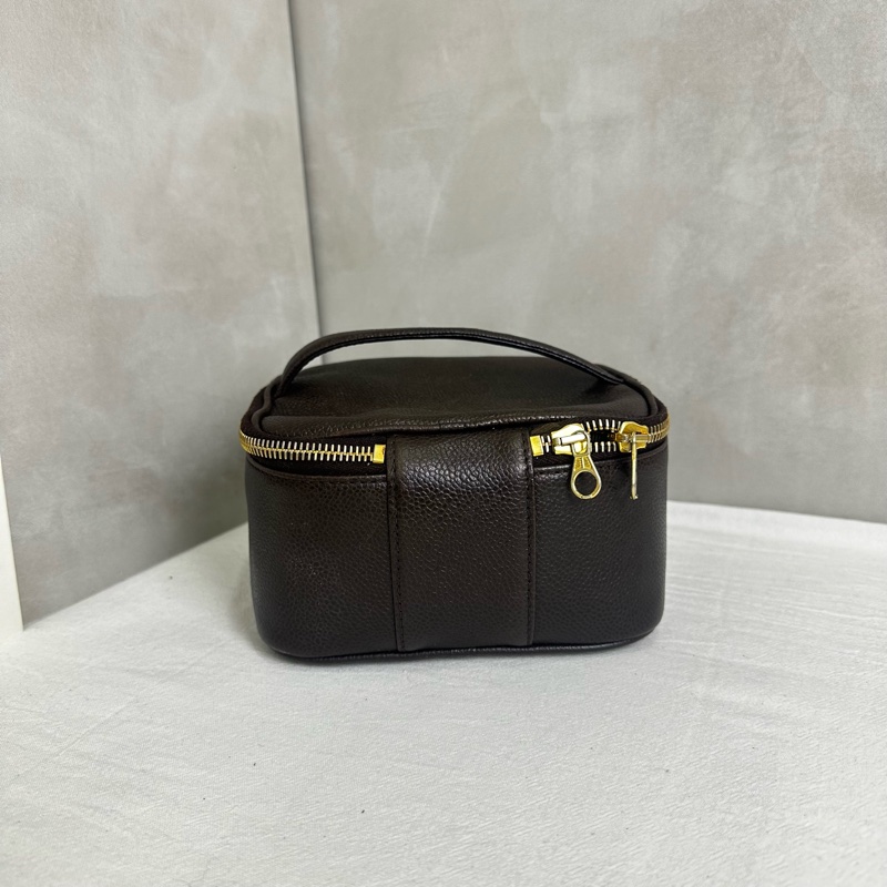 Chanel 手提包 化妝包 魚子醬 中古款 vingage 出清特價-6