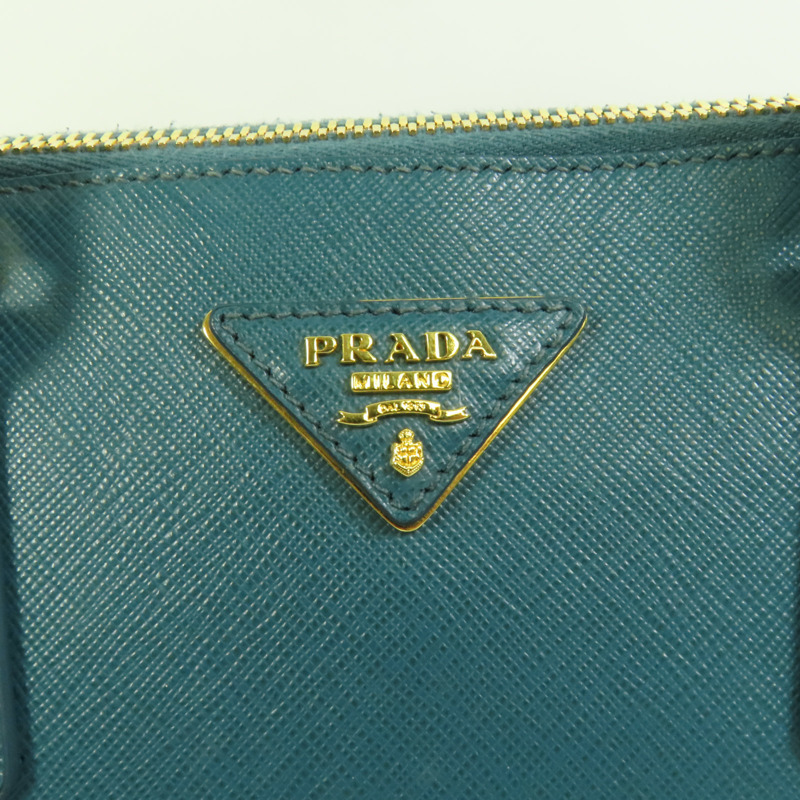 PRADA Saffiano皮革Promenade Medium金扣手挽肩背兩用袋-7