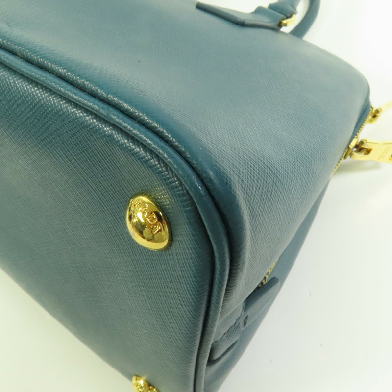 PRADA Saffiano皮革Promenade Medium金扣手挽肩背兩用袋-18