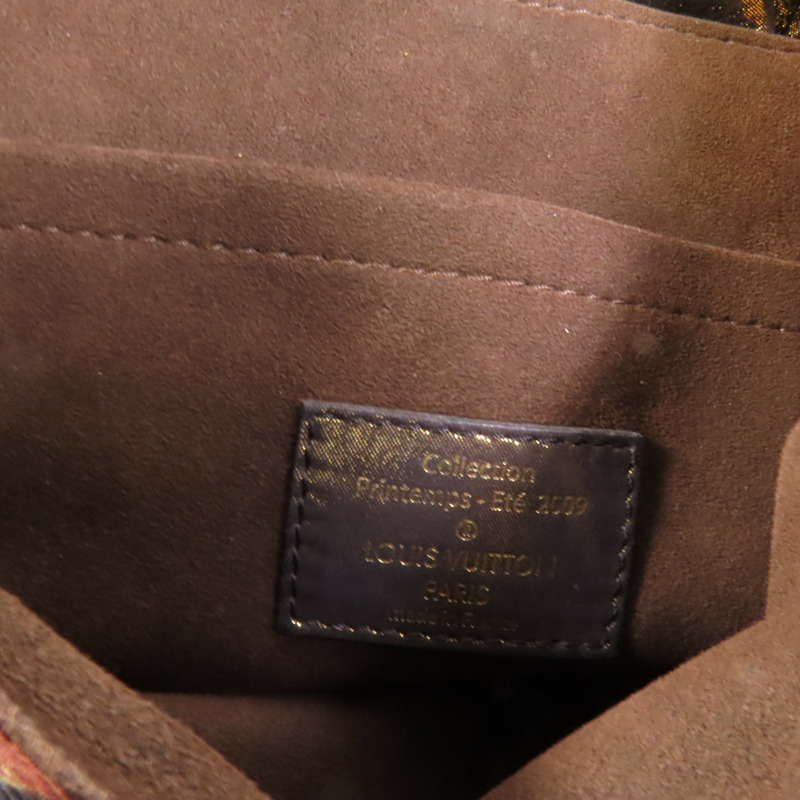 LOUIS VUITTON Monogram Kalahair PM金扣肩背袋-9