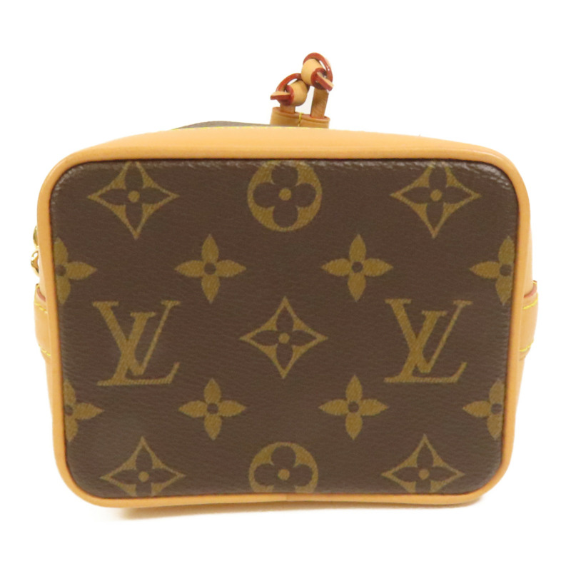 LOUIS VUITTON Monogram Nano Noe金扣手挽肩背兩用袋-3