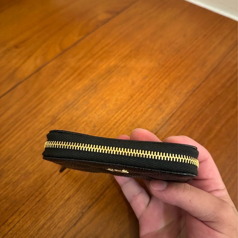 CHANEL 黑荔枝金雙Cㄇ拉零錢包-4