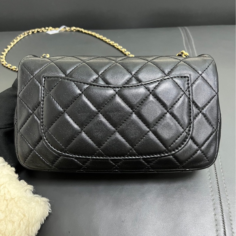 Chanel gold ball mini 
金球黑金cf大mini-11