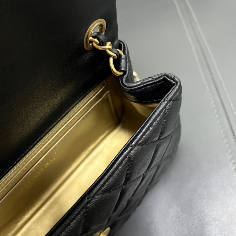 Chanel gold ball mini 
金球黑金cf大mini-13