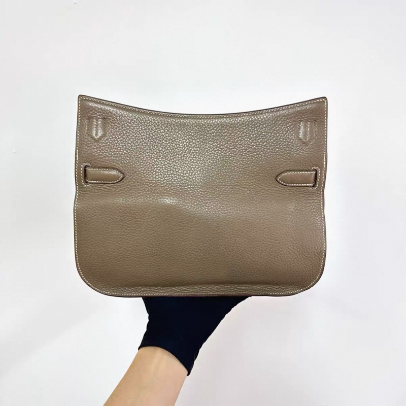 Hermes Jypsiere 愛馬仕 吉普賽28大象灰銀扣 T刻-1
