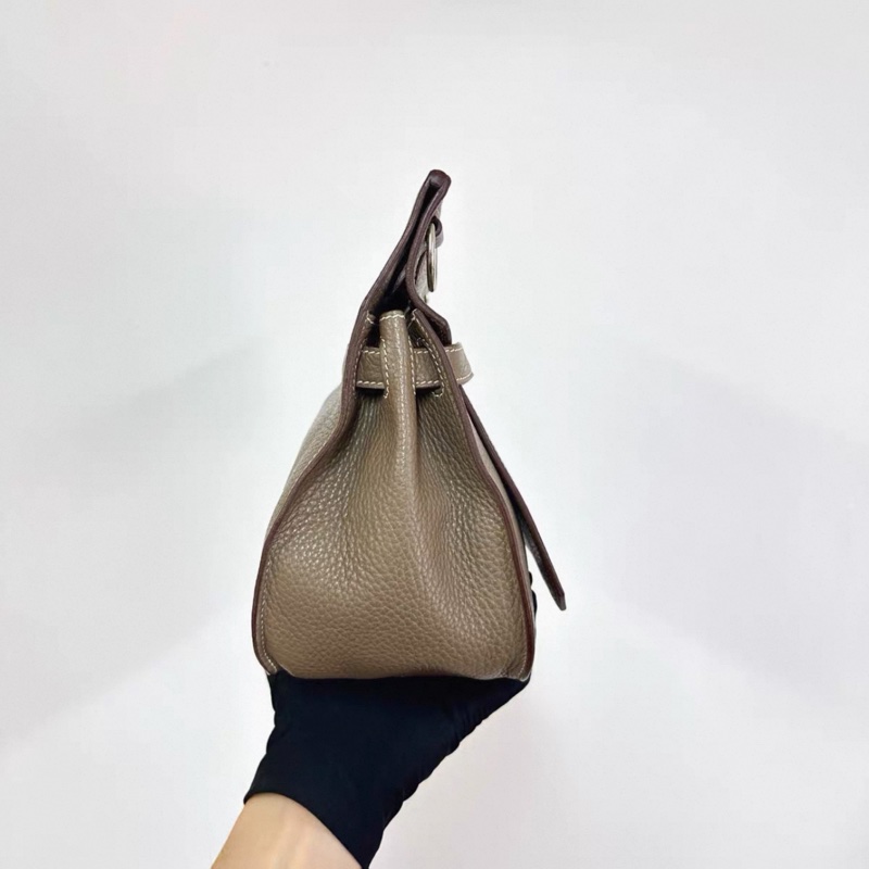 Hermes Jypsiere 愛馬仕 吉普賽28大象灰銀扣 T刻-5