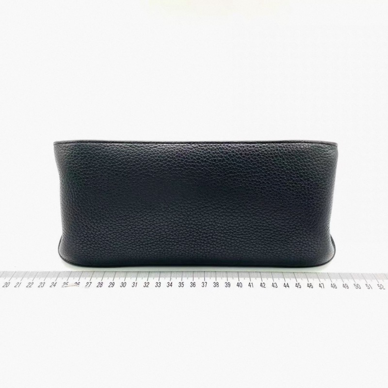 Hermes Gypsiere 吉普賽28 黑銀 Tc皮 框M-1