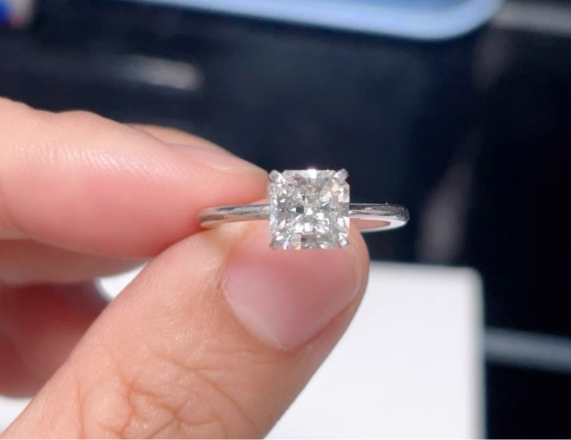 Tiffany & co. 蒂芙尼true系列鑽戒 鑽石1.07克拉 f色vvs1淨度-0