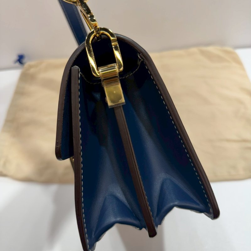 LV 斜背包/側背包 漸層牛仔布 DAUPHINE 達芙妮 MINI M59716 9成新-16