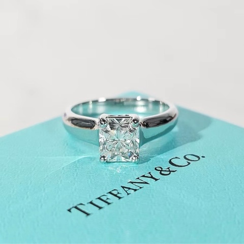Tiffany，LUCIDA系列，女士鑽戒， 1.23克拉，I色，VVS1淨度，