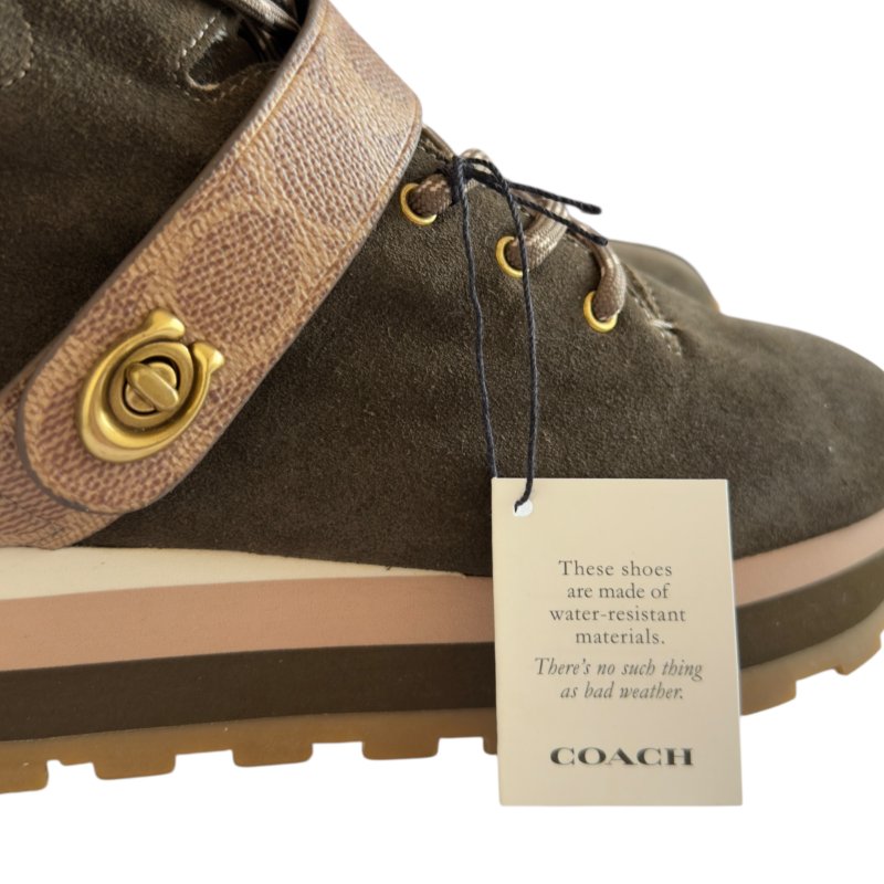 COACH 毛毛 厚底鞋 45MM-2