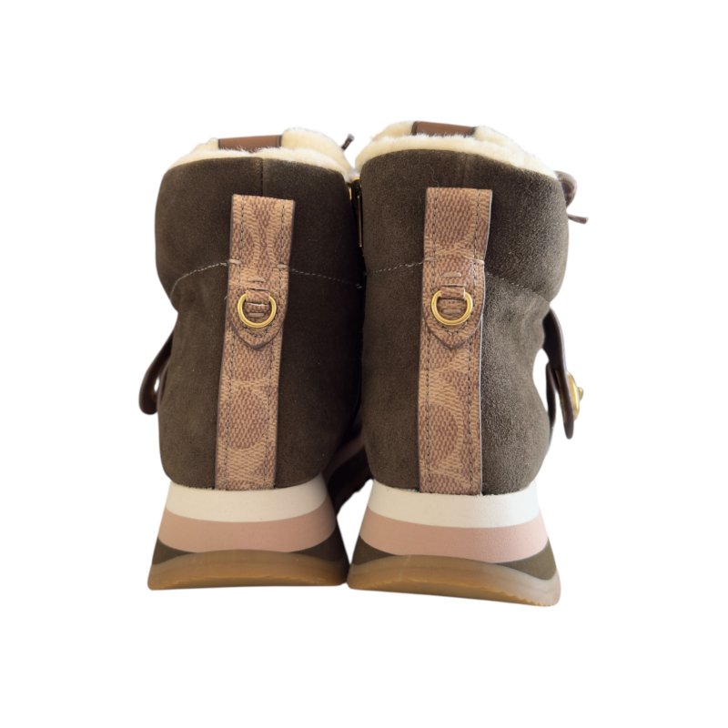 COACH 毛毛 厚底鞋 45MM-6