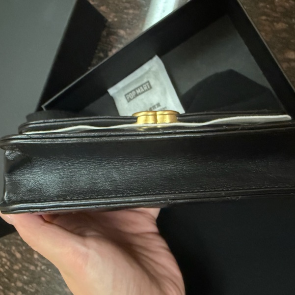 Chanel 仿舊金雙C小牛皮雙金球斜背包AP3652-7