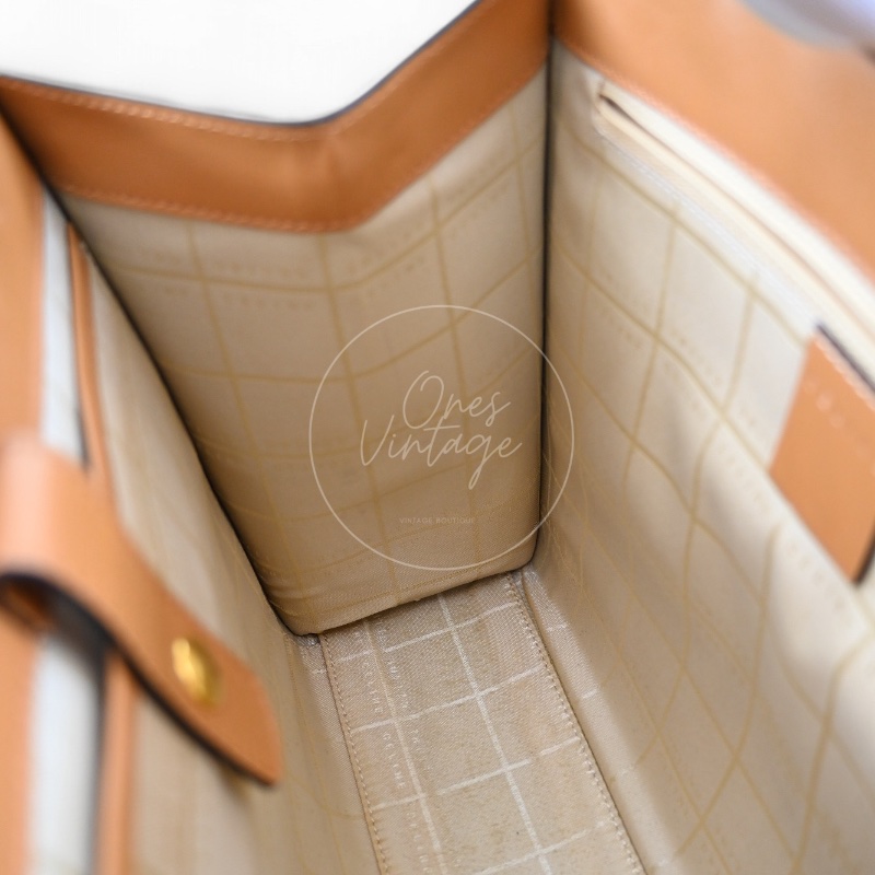 [Pre-owned] Celine Beige Smooth Calfskin Handbag-20