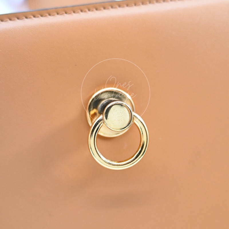 [Pre-owned] Celine Beige Smooth Calfskin Handbag-21