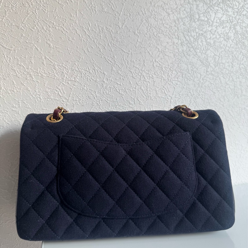 chanel海軍藍拼徽章coco25 最甜的小香✨不撞款-5