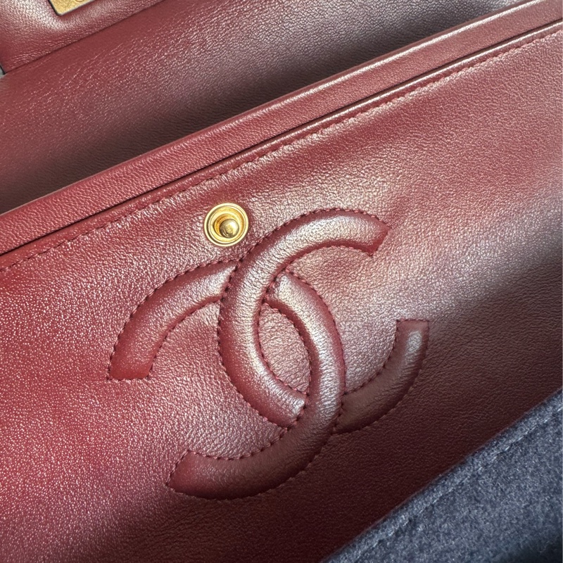 chanel海軍藍拼徽章coco25 最甜的小香✨不撞款-26