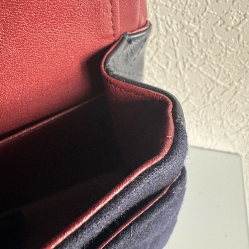 chanel海軍藍拼徽章coco25 最甜的小香✨不撞款-30