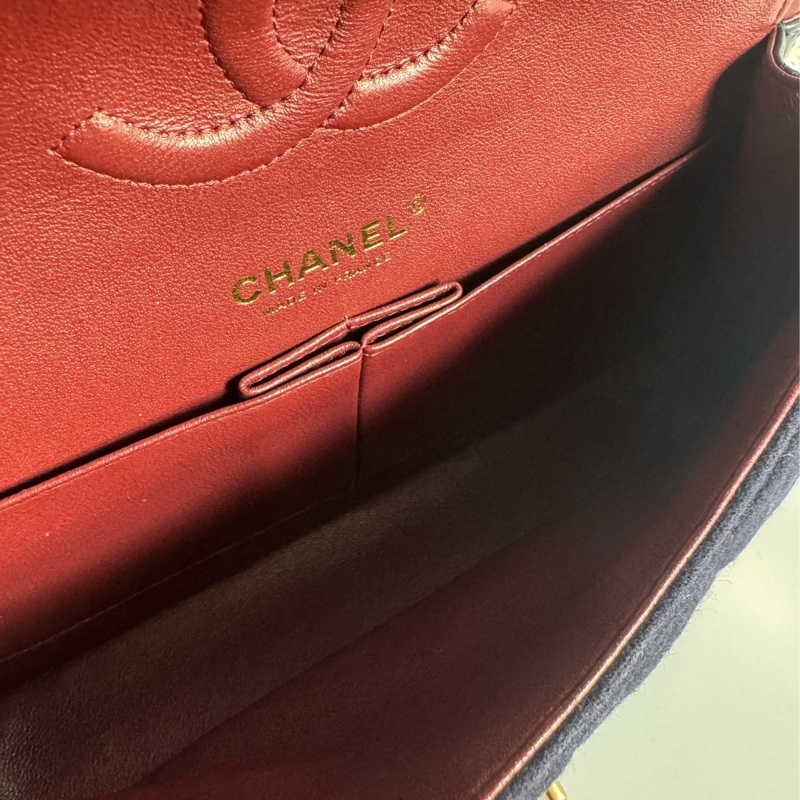 chanel海軍藍拼徽章coco25 最甜的小香✨不撞款-32