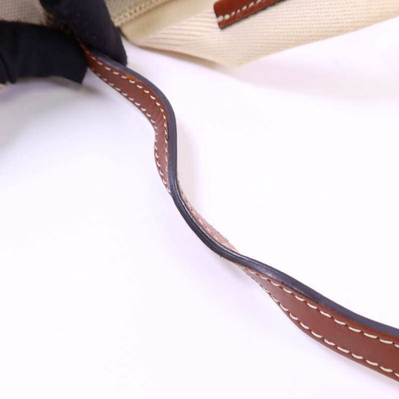 Chloe 帆布Woody Small金扣手挽肩背兩用袋-15