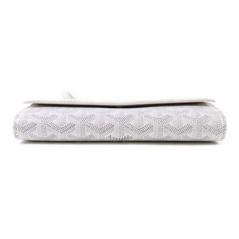 GOYARD 塗層帆布Varenne Continental Wallet銀扣肩背袋-3