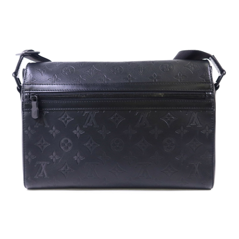 LOUIS VUITTON Monogram Shadow Sprinter Messenger肩背袋-1