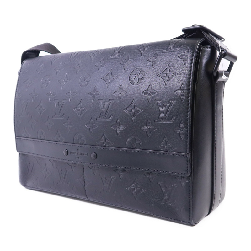 LOUIS VUITTON Monogram Shadow Sprinter Messenger肩背袋-2