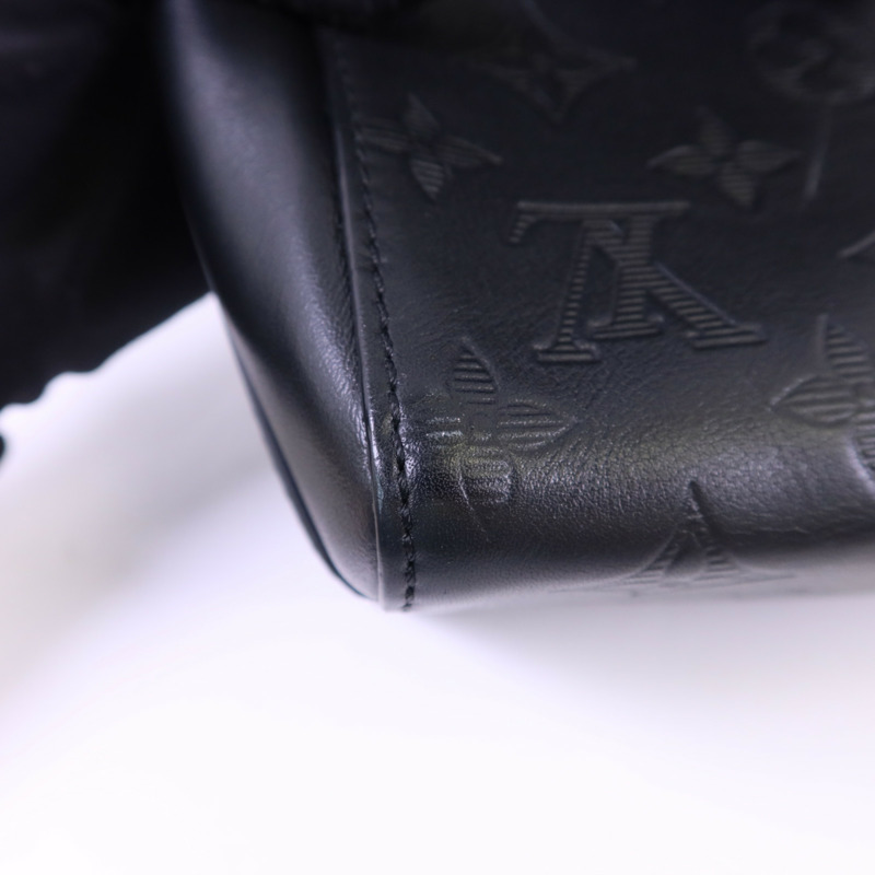 LOUIS VUITTON Monogram Shadow Sprinter Messenger肩背袋-14