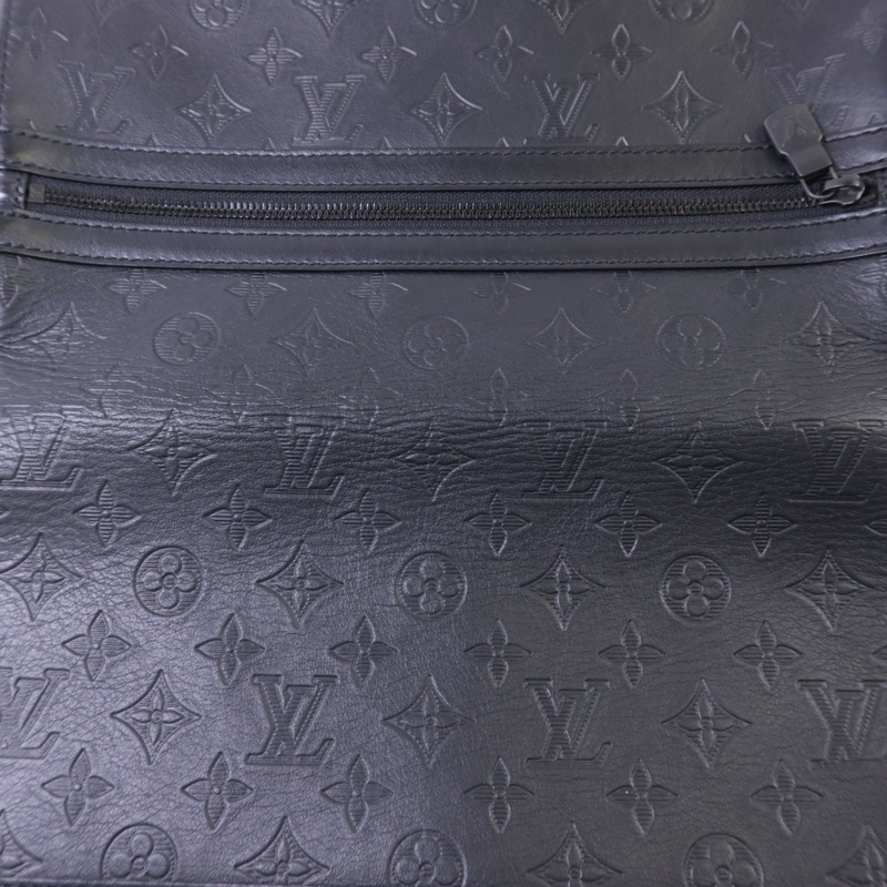 LOUIS VUITTON Monogram Shadow Sprinter Messenger肩背袋-16