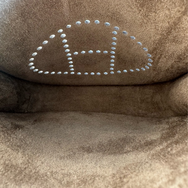 Hermes大象灰金釦mini evelyne 好裝好背又美✨✨-17