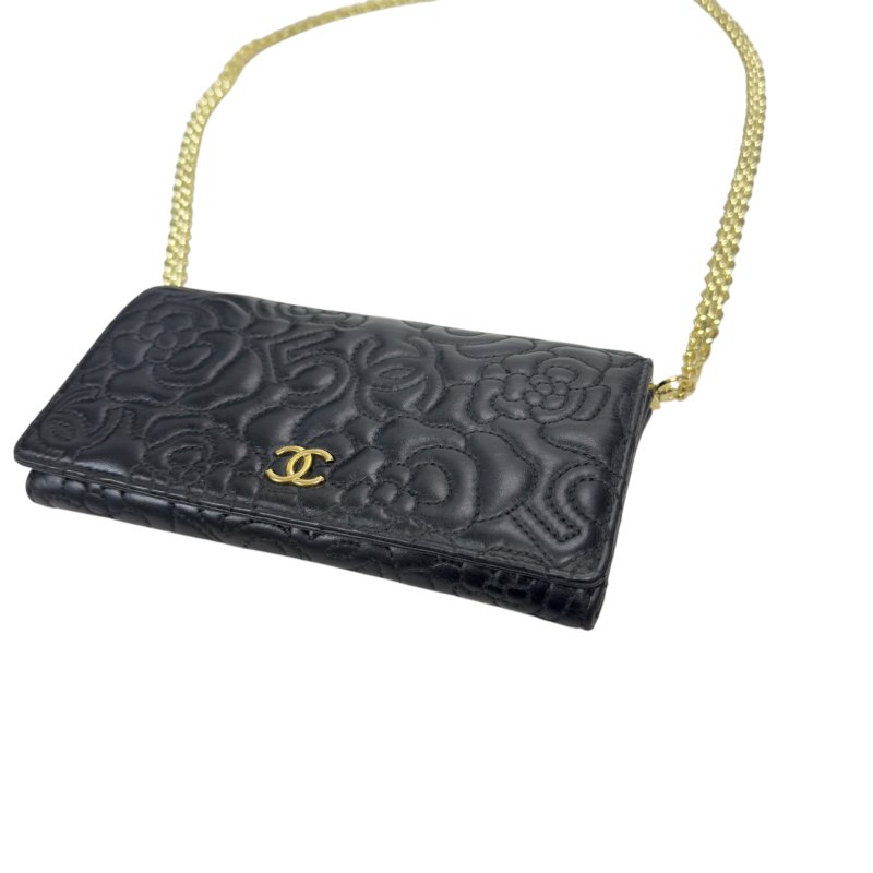CHANEL *自加鏈>送無品牌扣+無品牌鏈帶* 長銀包 WOC-11