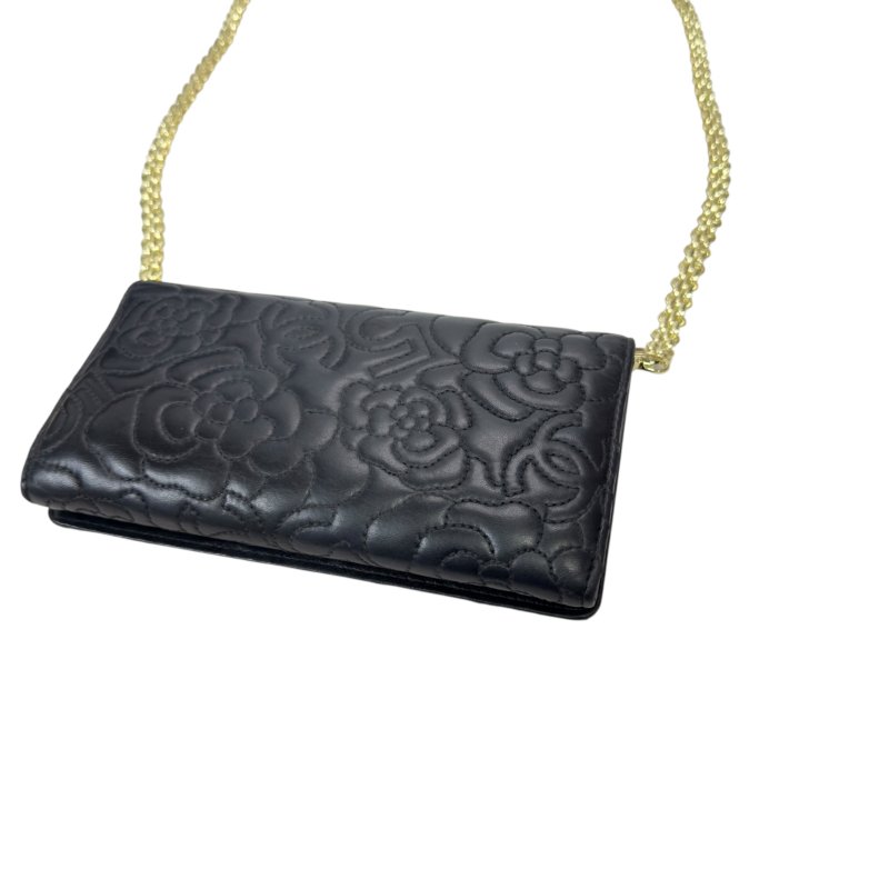 CHANEL *自加鏈>送無品牌扣+無品牌鏈帶* 長銀包 WOC-13