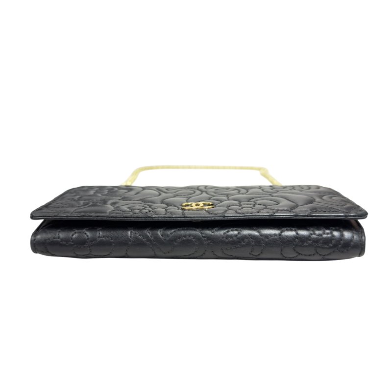 CHANEL *自加鏈>送無品牌扣+無品牌鏈帶* 長銀包 WOC-14