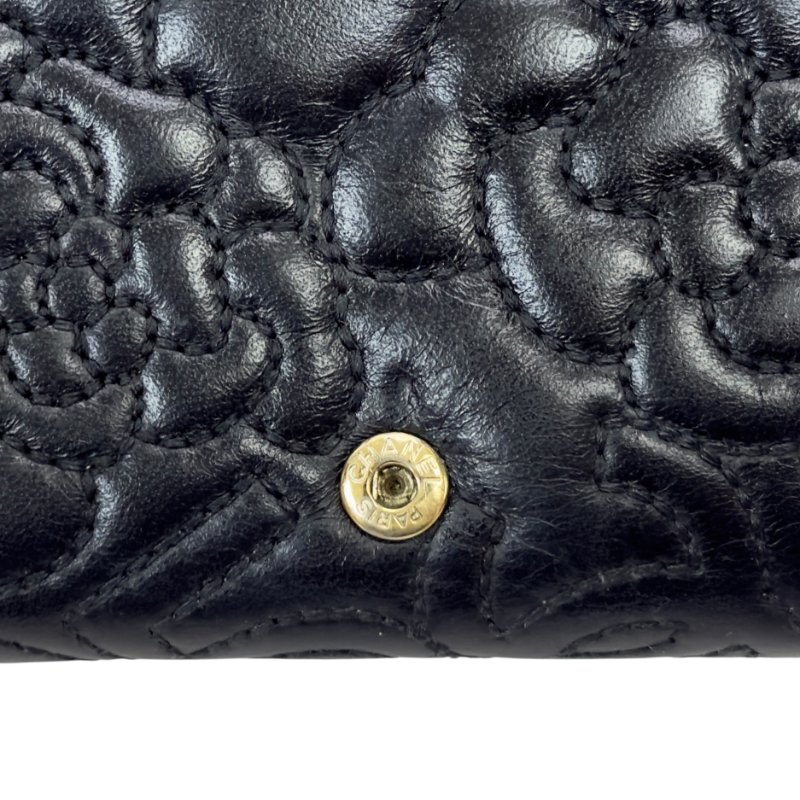 CHANEL *自加鏈>送無品牌扣+無品牌鏈帶* 長銀包 WOC-17