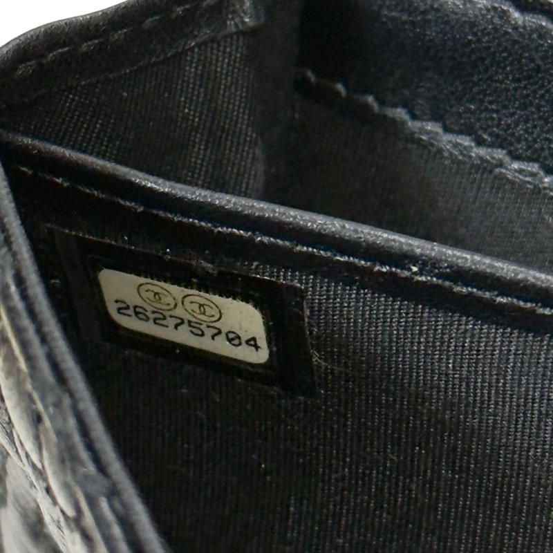 CHANEL *自加鏈>送無品牌扣+無品牌鏈帶* 長銀包 WOC-22